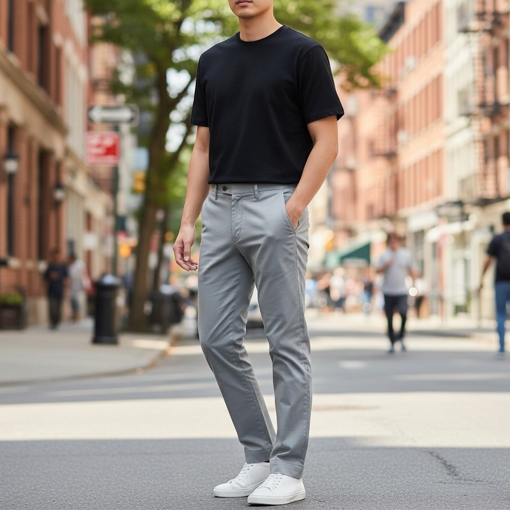 Banana Republic Fulton Chino 32x30 Gray Good Skinny Fit Stretch Cotton Pants